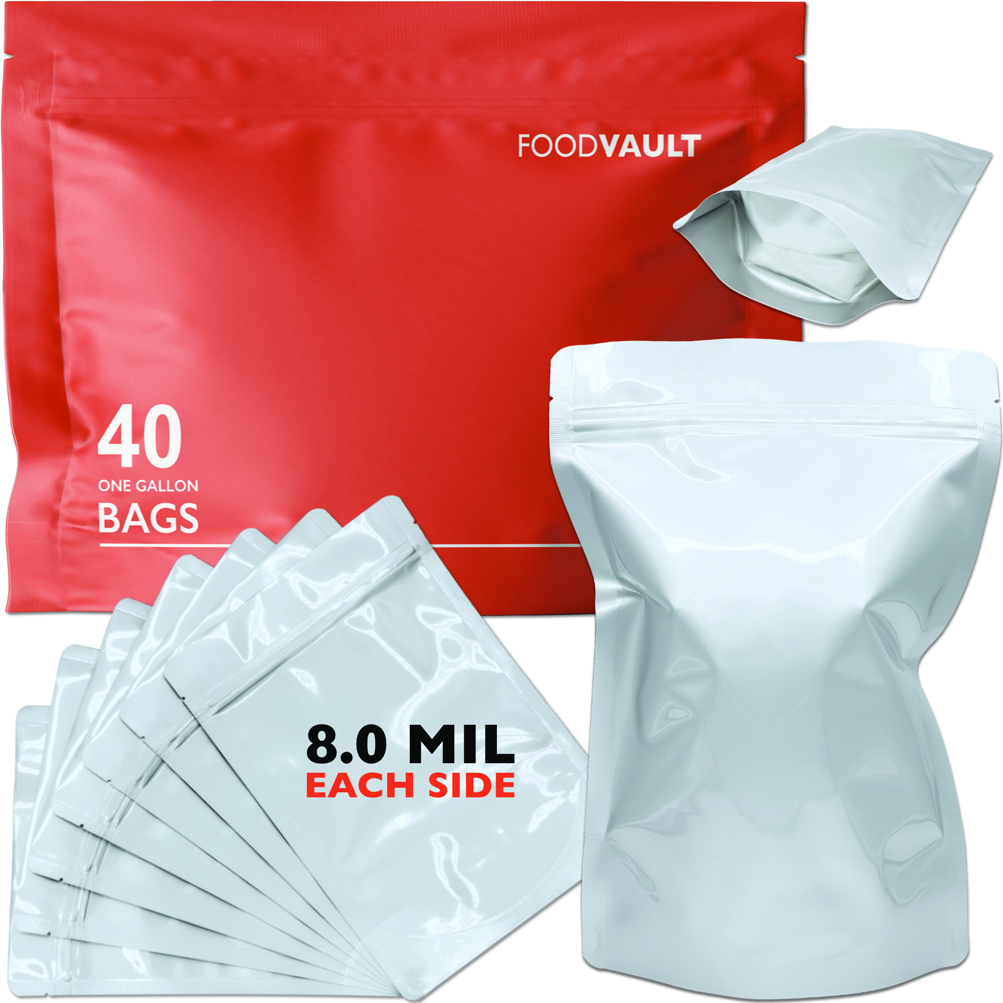 1 Gallon Mylar Bags