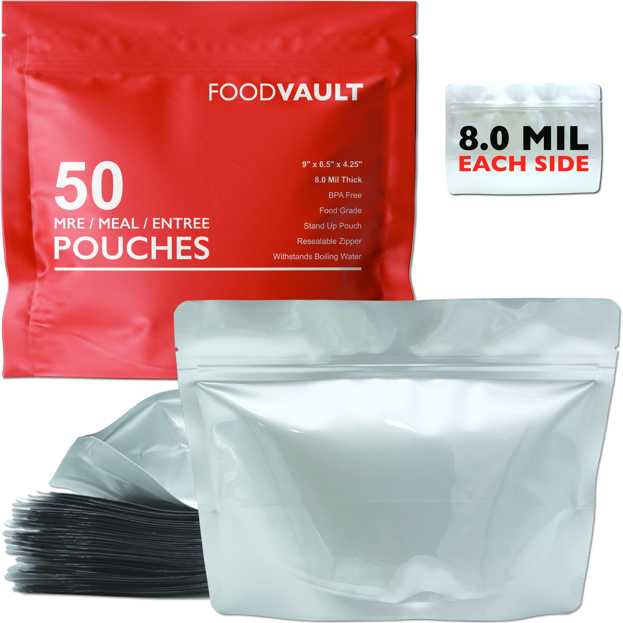 MRE Mylar Bags